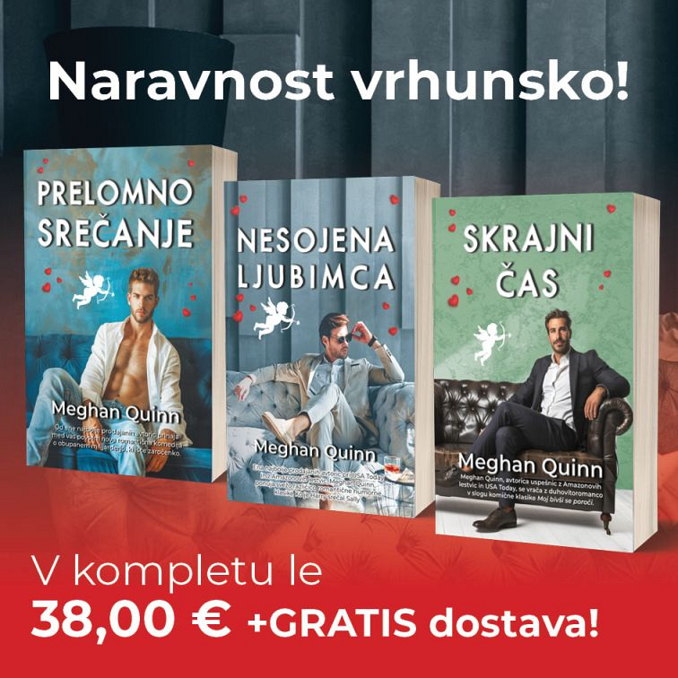 KOMPLET: Bratje Cane (3 knjige), Meghan Quinn