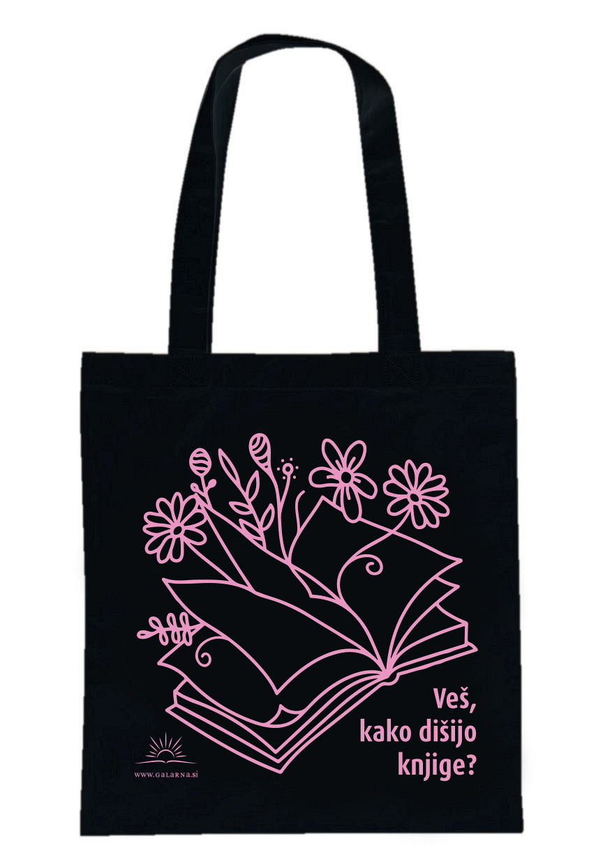 Bombažna vrečka, črna: 