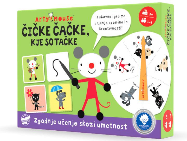 Arty Mouse: Čičke čačke, kje so tačke