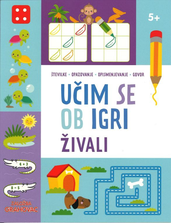 Učim se ob igri, Živali, 5+