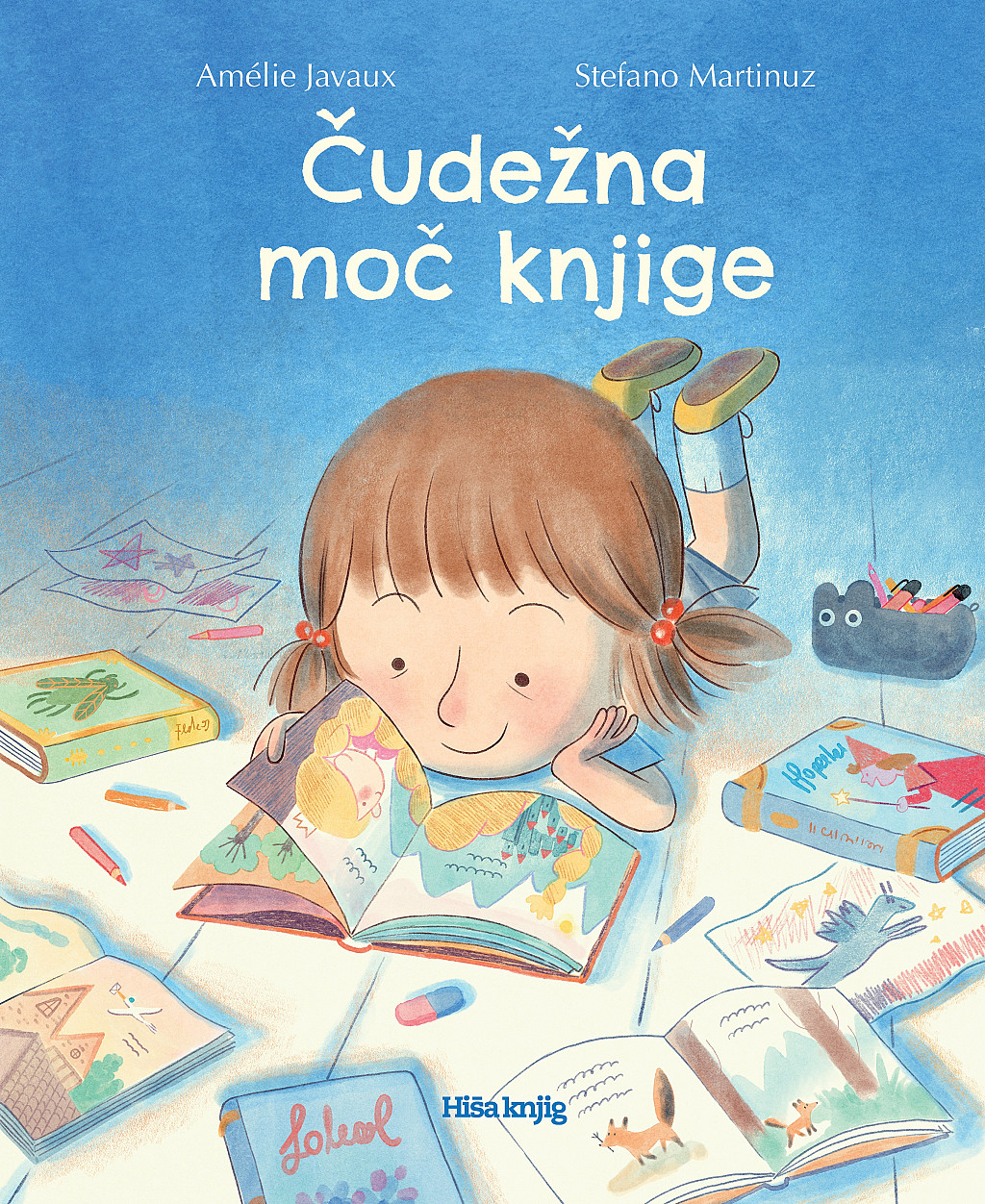 Čudežna moč knjige, Amélie Javaux, Stefano Martinuz