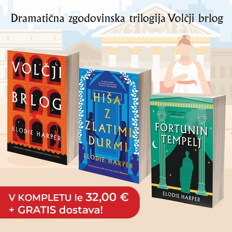 KOMPLET: Volčji brlog (3 knjige), Elodie Harper