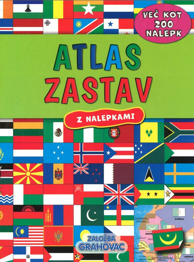 Atlas zastav (več kot 200 nalepk)