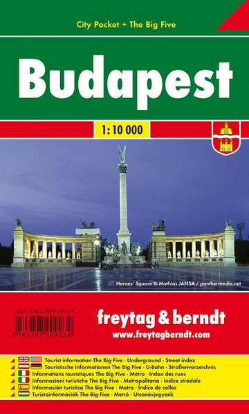 Budimpešta 1:10 000 (City Pocket)