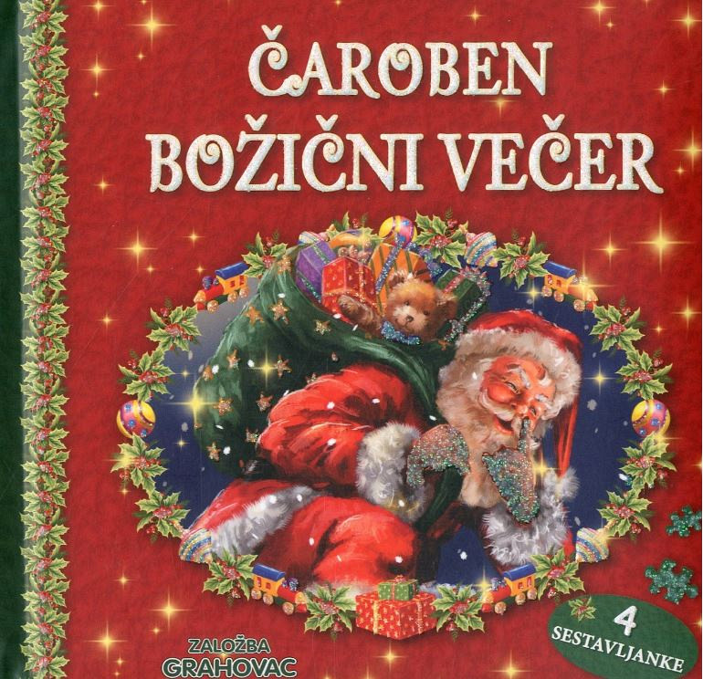 Čaroben božični večer (4 sestavljanke)