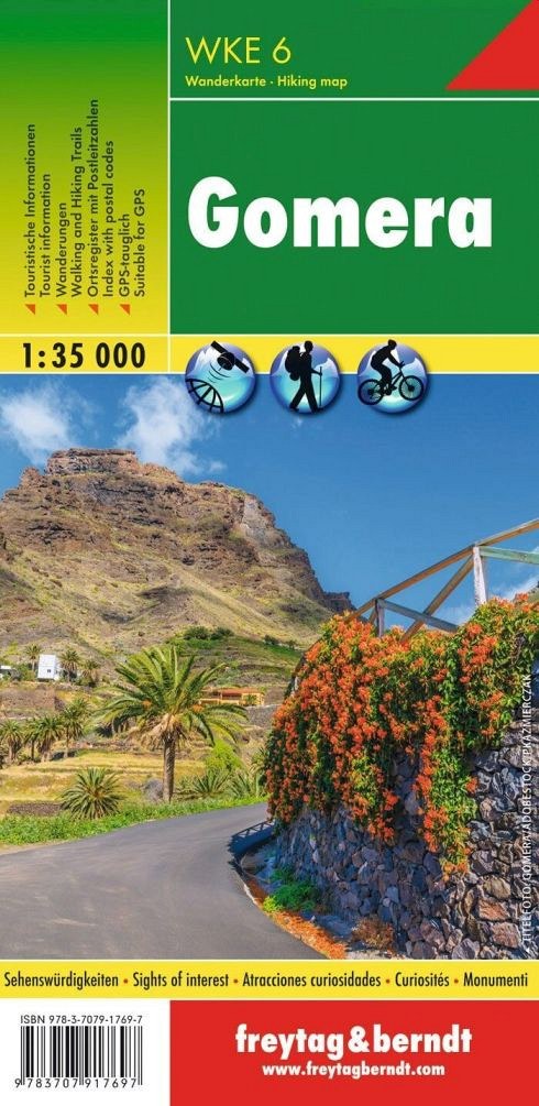 La Gomera 1:36.000 (pohodna karta)