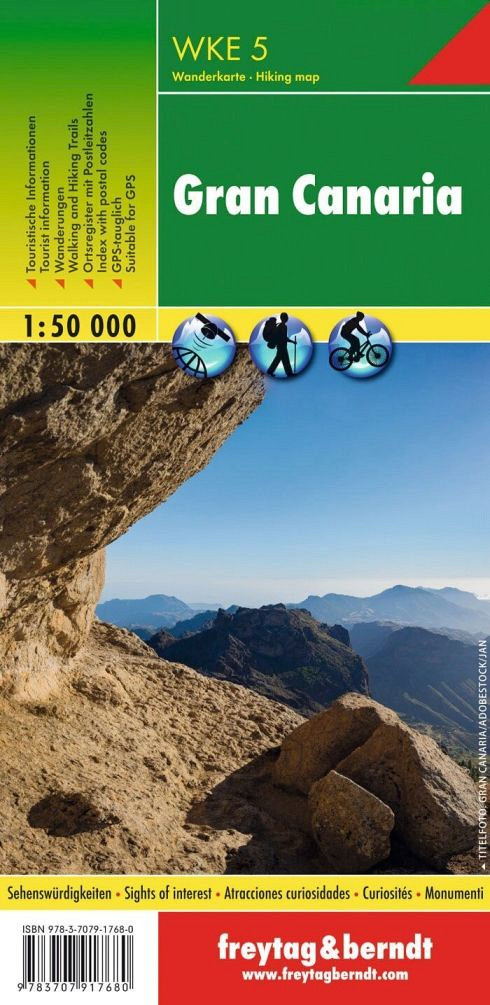 Gran Canaria 1:50.000 (pohodna karta)