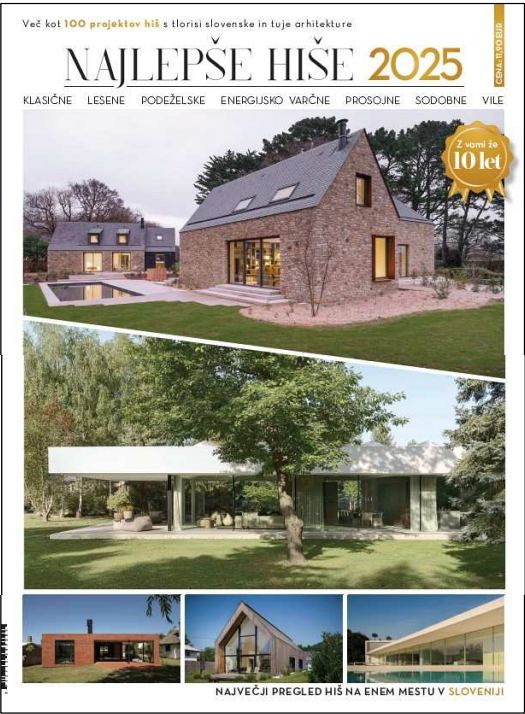 Najlepše hiše 2025 (katalog), Več avtorjev