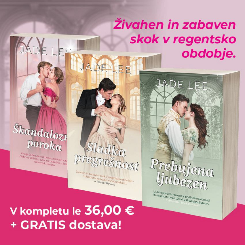 KOMPLET: Damine skušnjave (3 knjige), Jade Lee