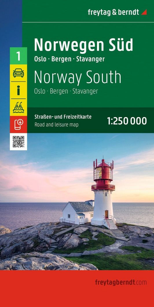 Južna Norveška 1:250.000 (Nova)