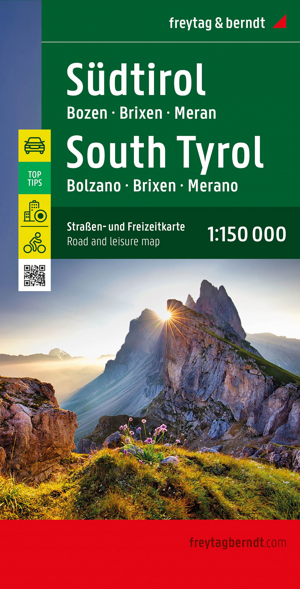 Južna Tirolska 1: 150 000