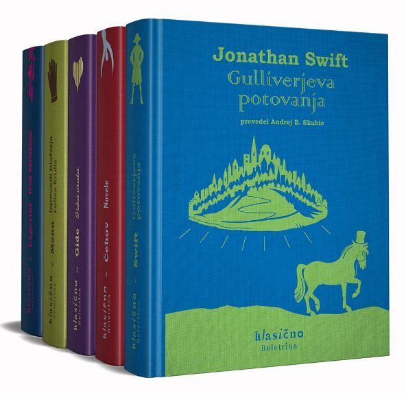 Klasična Beletrina, I. letnik, J. Swift, A. Čehov, A. Gide, T. Mann, S. Lagerlöf