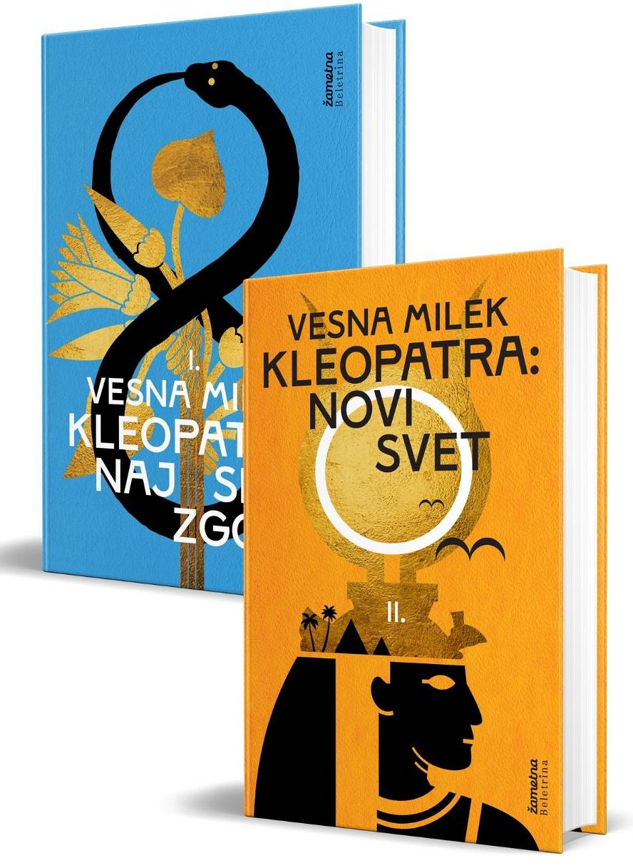 KOMPLET: Kleopatra 1. in 2. del, Vesna Milek