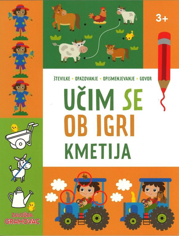 Učim se ob igri, Kmetija, 3+