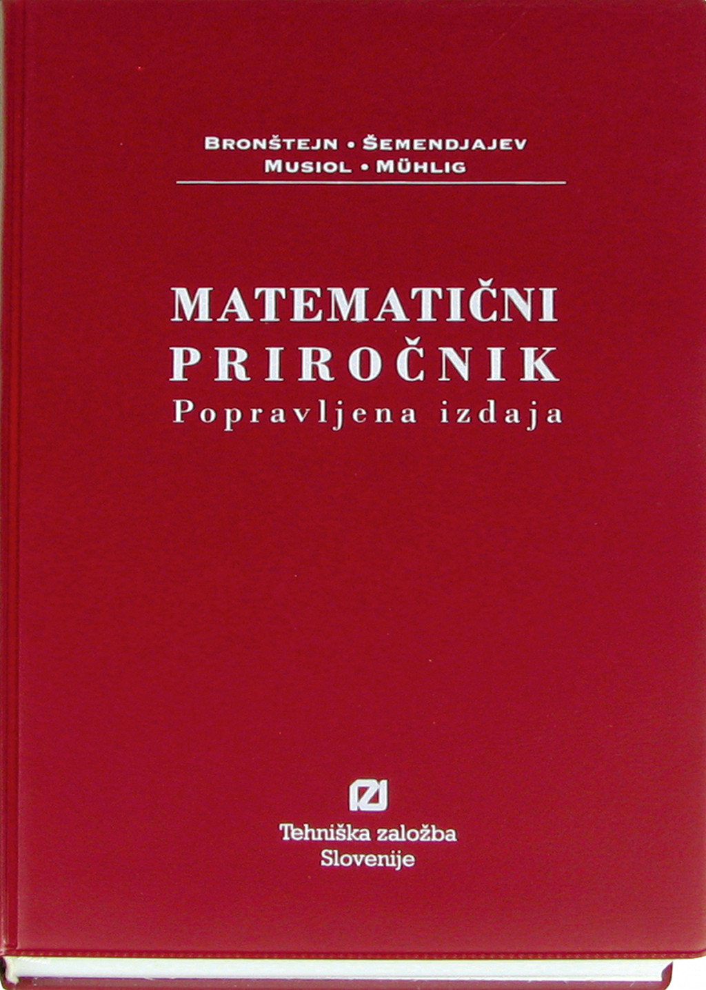 Matematični priročnik Bronštejn (popravljena izdaja)