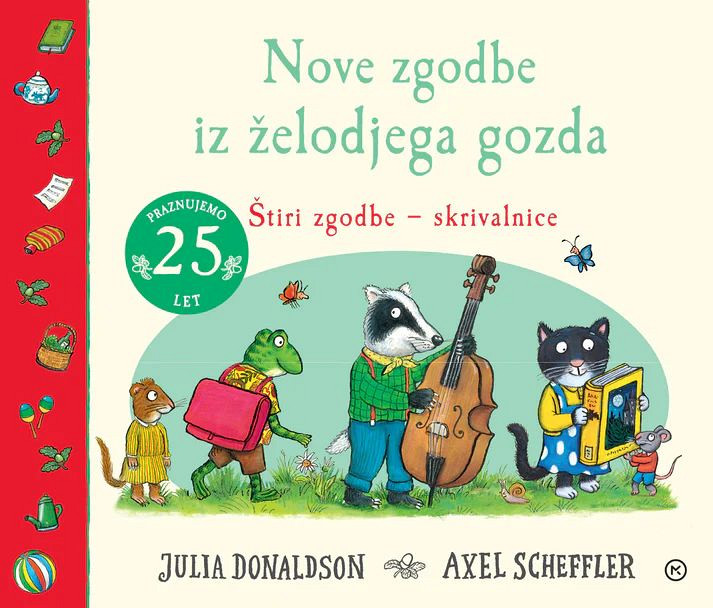 Nove zgodbe iz želodjega gozda, Julia Donaldson