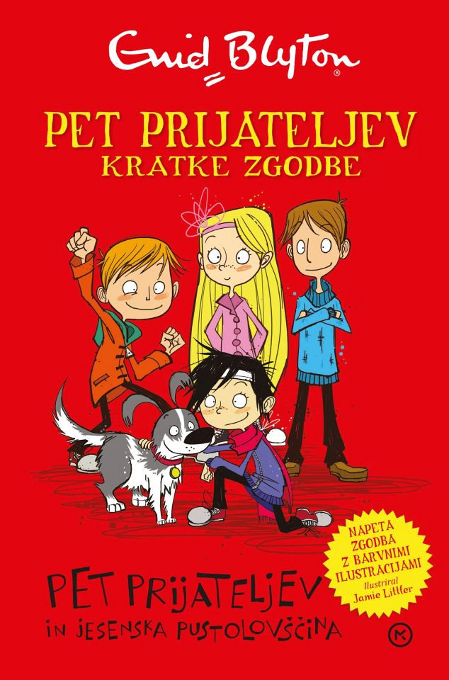 Pet prijateljev in jesenska pustolovščina, Enid Blyton