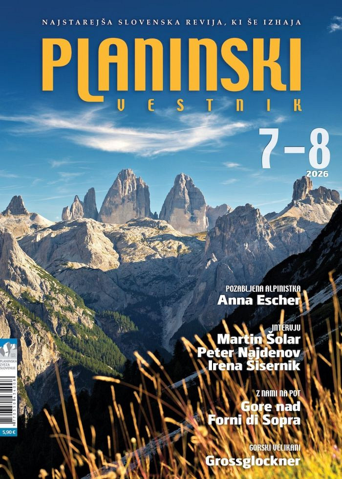 Planinski vestnik 7-8/2026, Več avtorjev