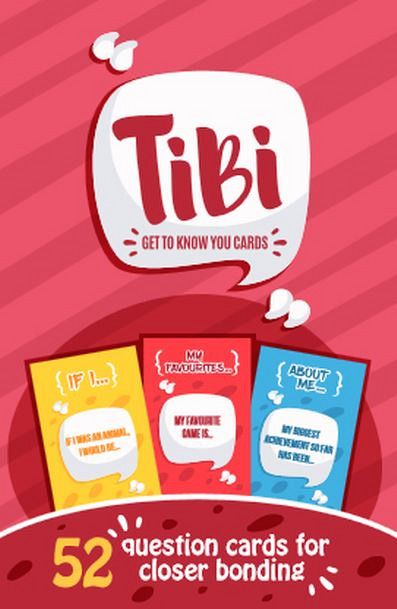 TIBI - Get to know you cards