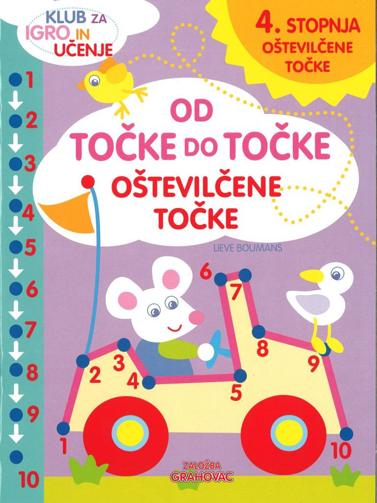 Od točke do točke, 4. stopnja (Oštevilčene točke)