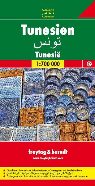 Tunizija 1:700 000