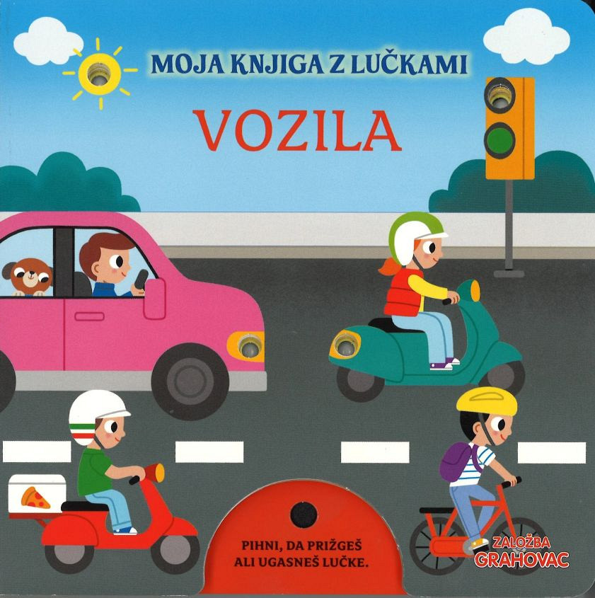 Vozila (Moja knjiga z lučkami)