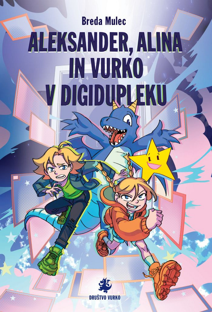 Aleksander, Alina in Vurko v Digidupleku, Brda Mulec, Vanja Flis