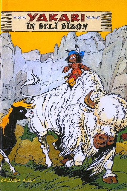 Yakari in Beli bizon (Trda vezava)