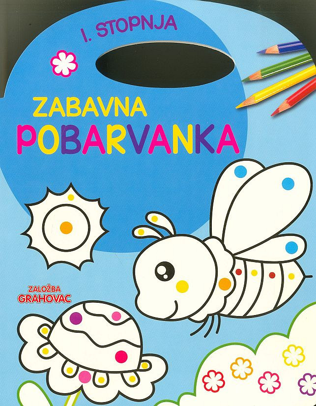 Zabavna pobarvanka, 1. stopnja