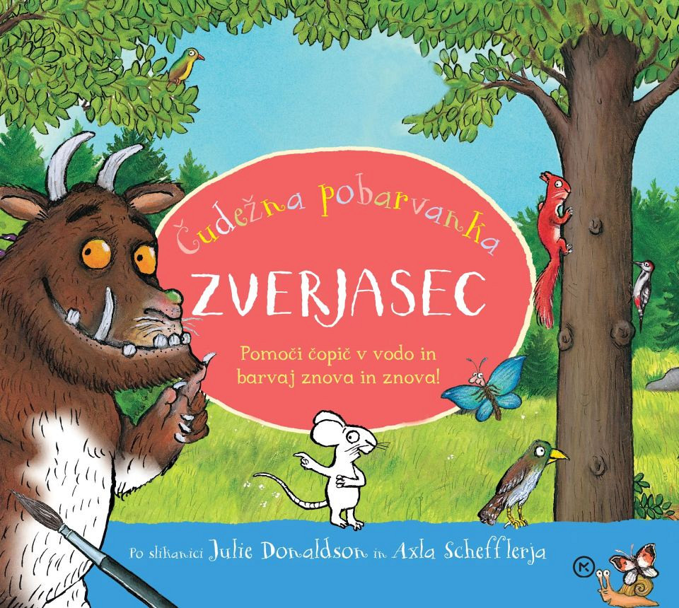 Zverjasec: čudežna pobarvanka, Julia Donaldson