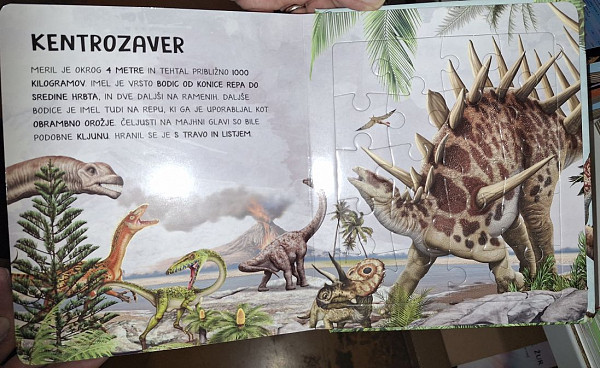 Dinozavri (Knjiga sestavljanka)