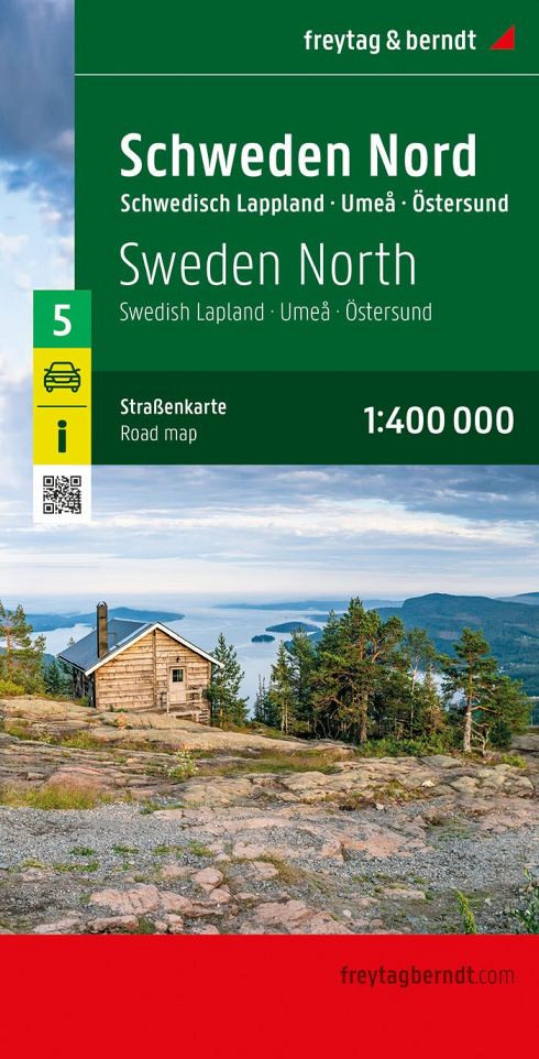 Severna Švedska 1:400.000