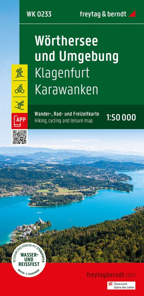 Vrbsko jezero z okolico 1:50.000 (pohodniška karta)