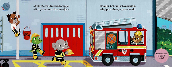 Pridni medo: Gasilski avto