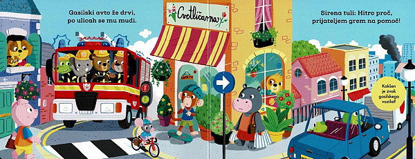 Pridni medo: Gasilski avto