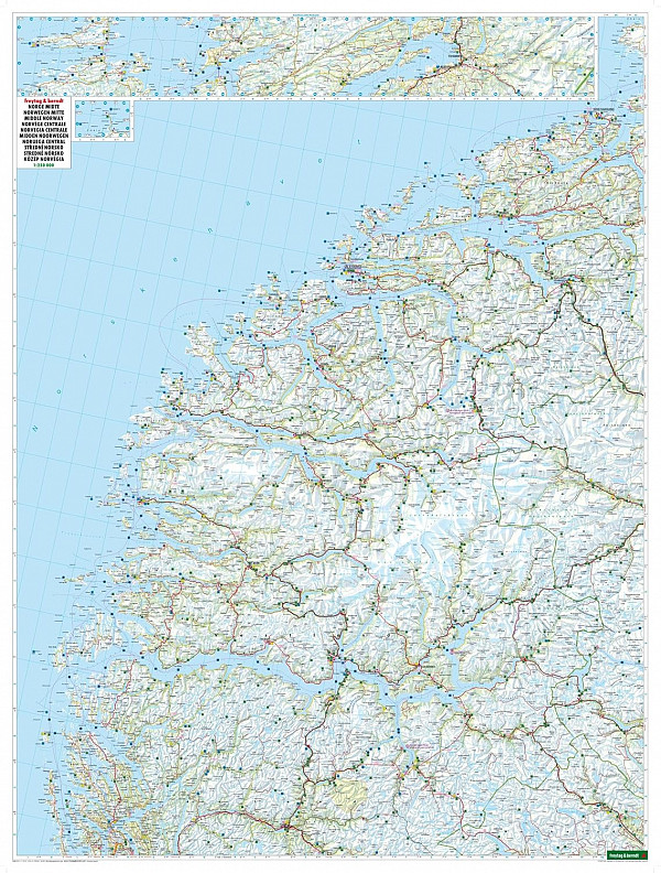 Osrednja Norveška 1:250.000 (Nova)