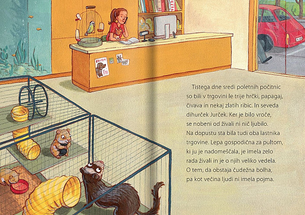 Čudežna bolha Megi in dihurček Jurček