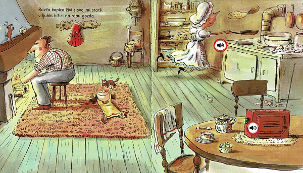 Rdeča kapica - zvočna knjiga