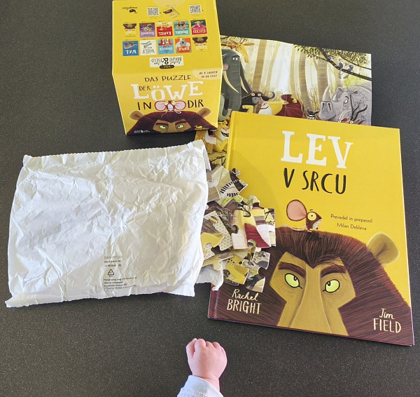 Lev v srcu (sestavljanka)