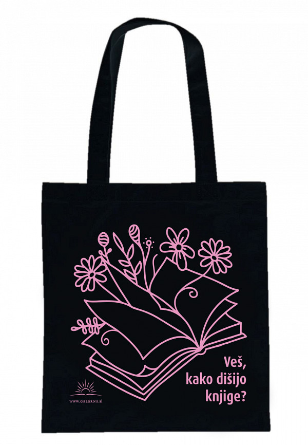 Bombažna vrečka, črna: 