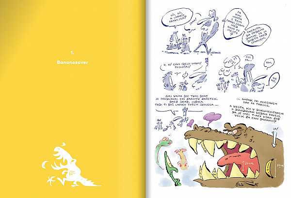 Želva na drevesu in druge zgodbe v stripu