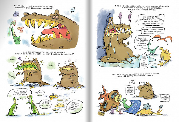 Želva na drevesu in druge zgodbe v stripu