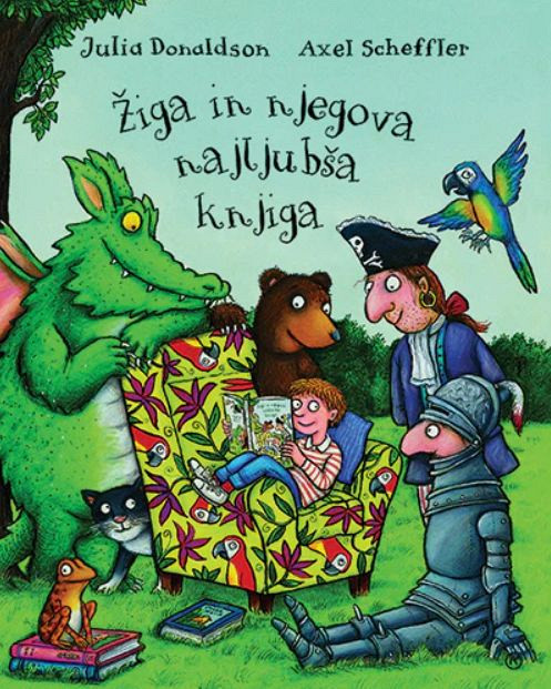 Žiga in njegova najljubša knjiga