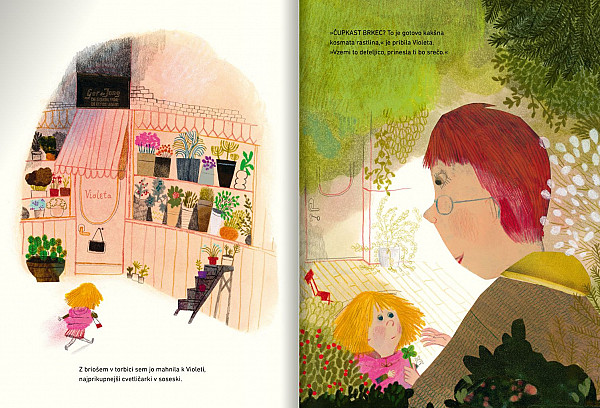 Čudoviti mali čupkasti bunkec