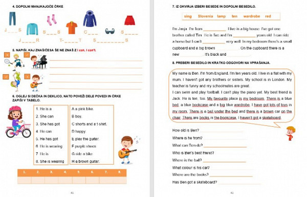 Angleščina v 4. razredu