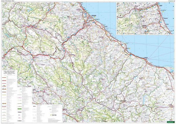 Abruzzo - Molise 1:150.000