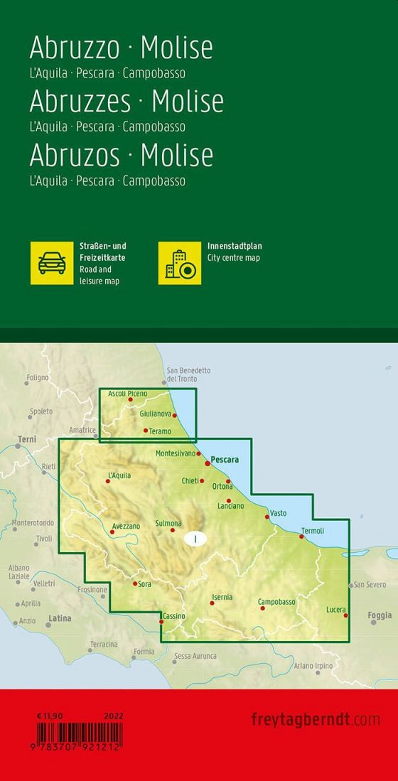 Abruzzo - Molise 1:150.000