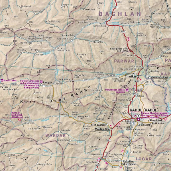 Afganistan 1:1 100 000