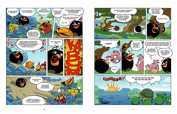 Angry Birds: Operacija omleta (strip, darilna trda vezava)