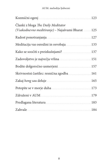 AUM melodija ljubezni (posodobljena izdaja)